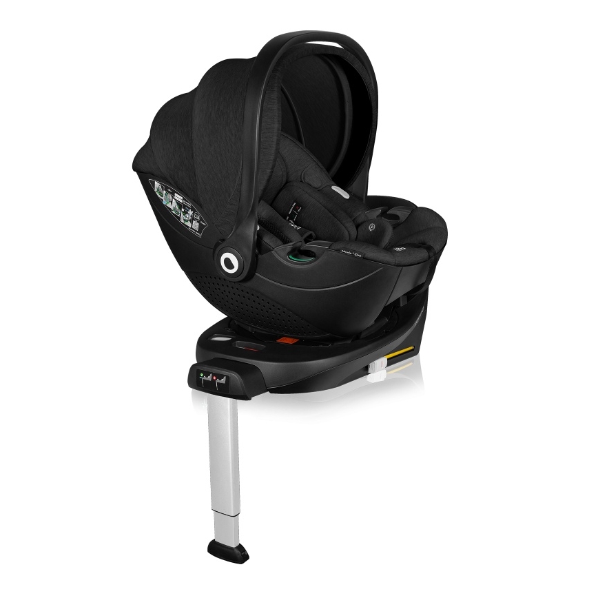 Lionelo - MOXIE SET i-Size Base turvatoolide alus, must
