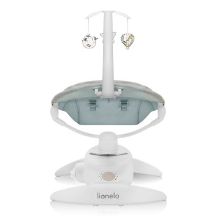 Lionelo - Muusikaga lapsekiik MELL Beige Sand 4xAA + kaugjuhtimispult