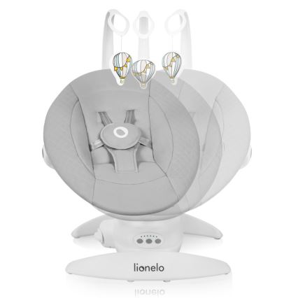 Lionelo - Muusikaga lastekiik IRIS Grey Concrete