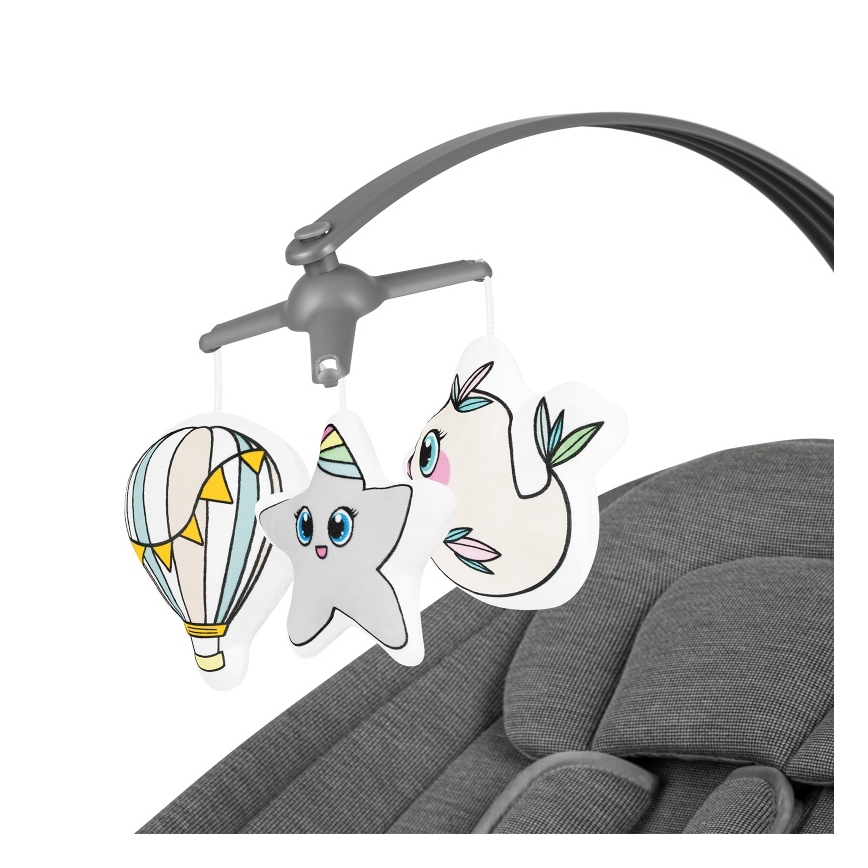 Lionelo - Muusikaline beebikiik BLOSSOM Grey Concrete + kaugjuhtimispult