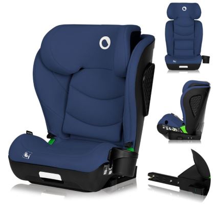 Lionelo - NEAL i-Size 100-150 cm laste turvatool tumesinine