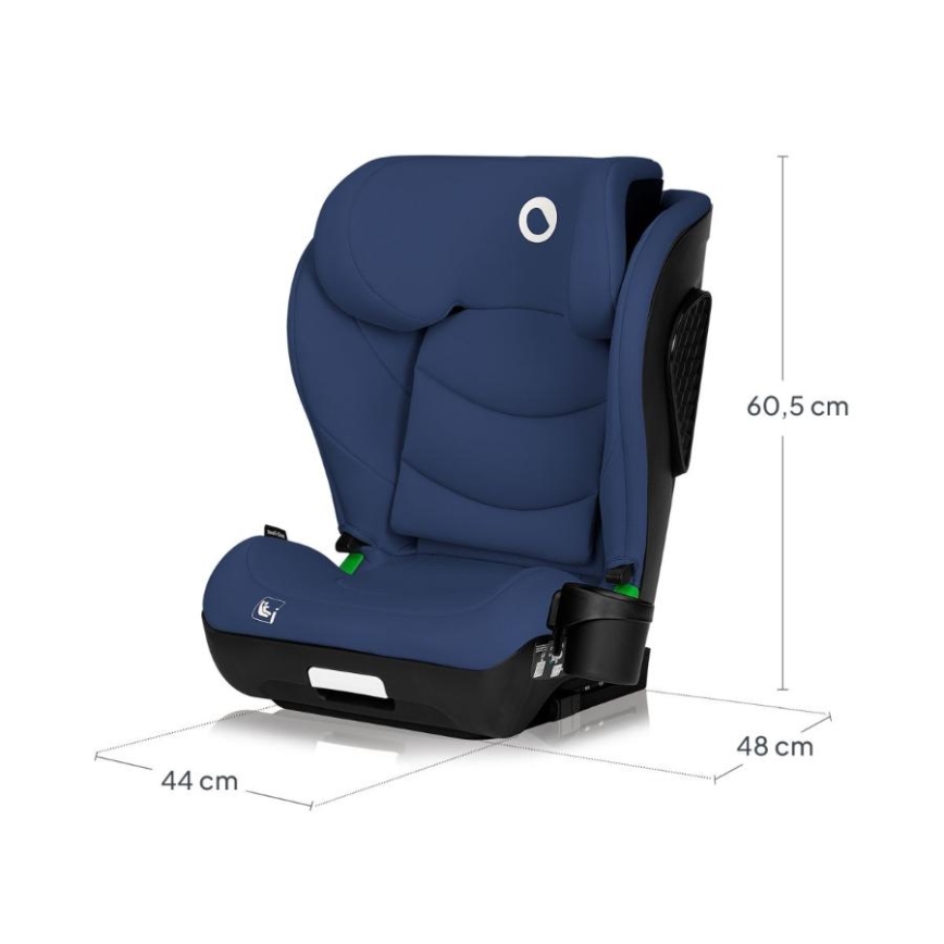 Lionelo - NEAL i-Size 100-150 cm laste turvatool tumesinine