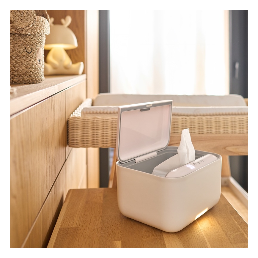 Lionelo - niisutatud salvrätikute soojendaja BABYBLISS 20W/230V