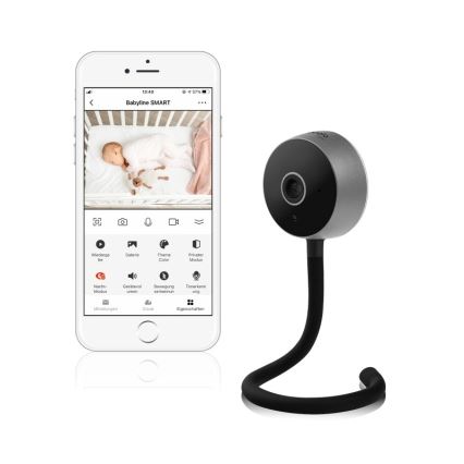 Lionelo - Nutikas beebimonitor BABYLINE SMART Wi-Fi Must