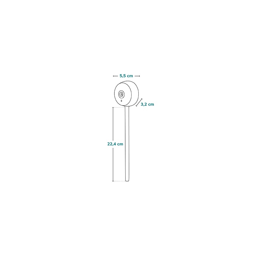 Lionelo - Nutikas beebimonitor BABYLINE SMART Wi-Fi Must