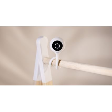 Lionelo - Nutikas beebimonitor BABYLINE SMART Wi-Fi valge