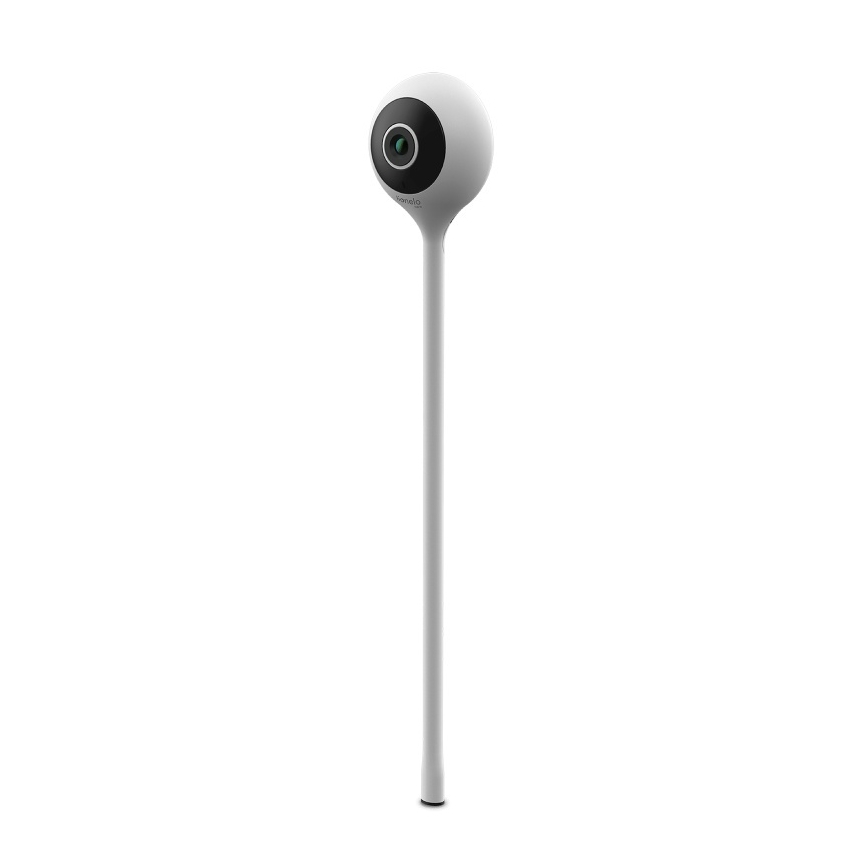 Lionelo - Nutikas beebimonitor BABYLINE SMART Wi-Fi valge