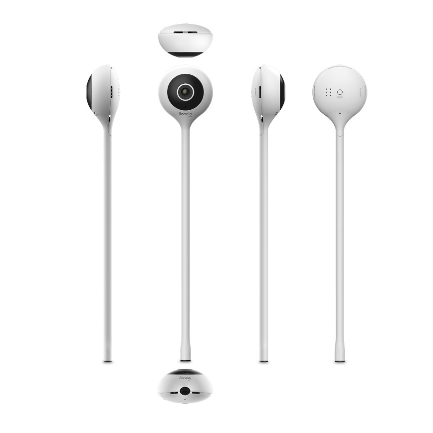 Lionelo - Nutikas beebimonitor BABYLINE SMART Wi-Fi valge