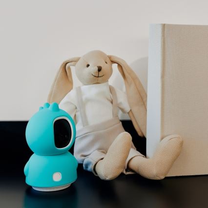 Lionelo - Nutikas beebimonitor BABYLINE VIEW Wi‑Fi 5V Valge