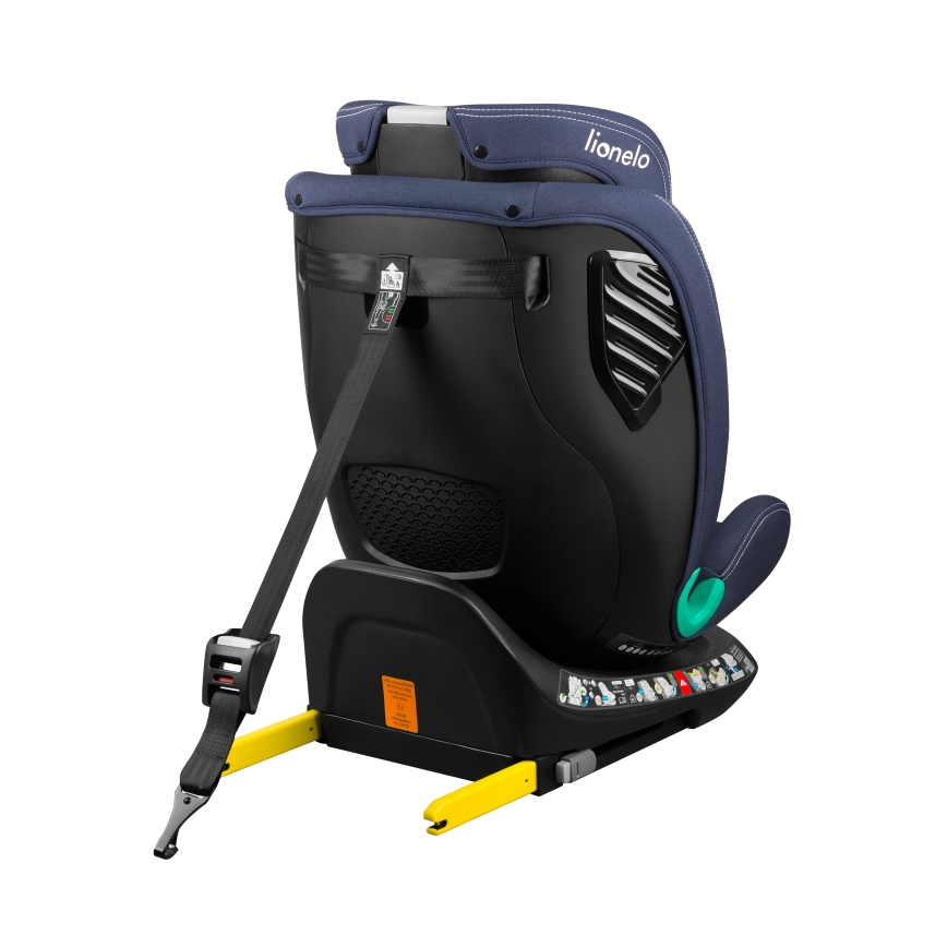 Lionelo - pöörlev turvatool alusega BASTIAAN ONE i-Size 40-150 cm tumesinine