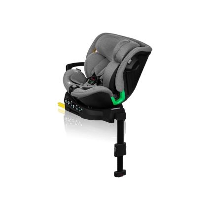 Lionelo - pööratav autosõidutool alusega HARMONY i-Size 40–150 cm must/hall