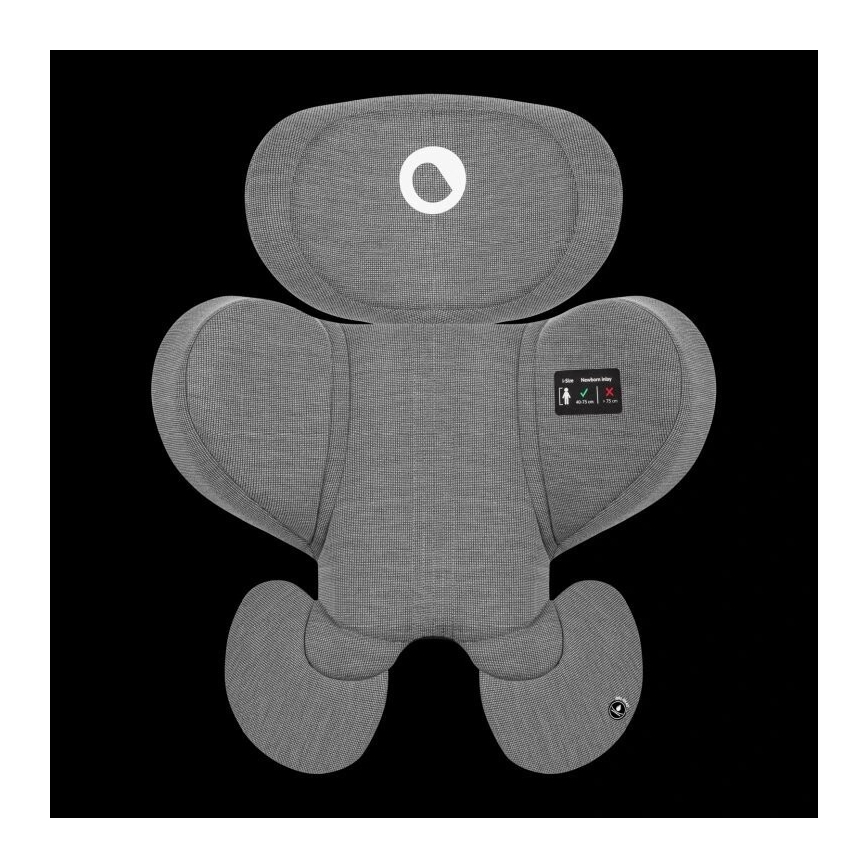 Lionelo - pööratav autosõidutool alusega HARMONY i-Size 40–150 cm must/hall