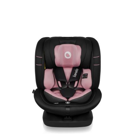 Lionelo - pööratav autoturvatool alusega BASTIAAN i-Size 40-150 cm Pink Rose