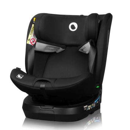 Lionelo - pööratav autoturvatool alusega BRAVE i-Size 40-150 cm Black Carbon