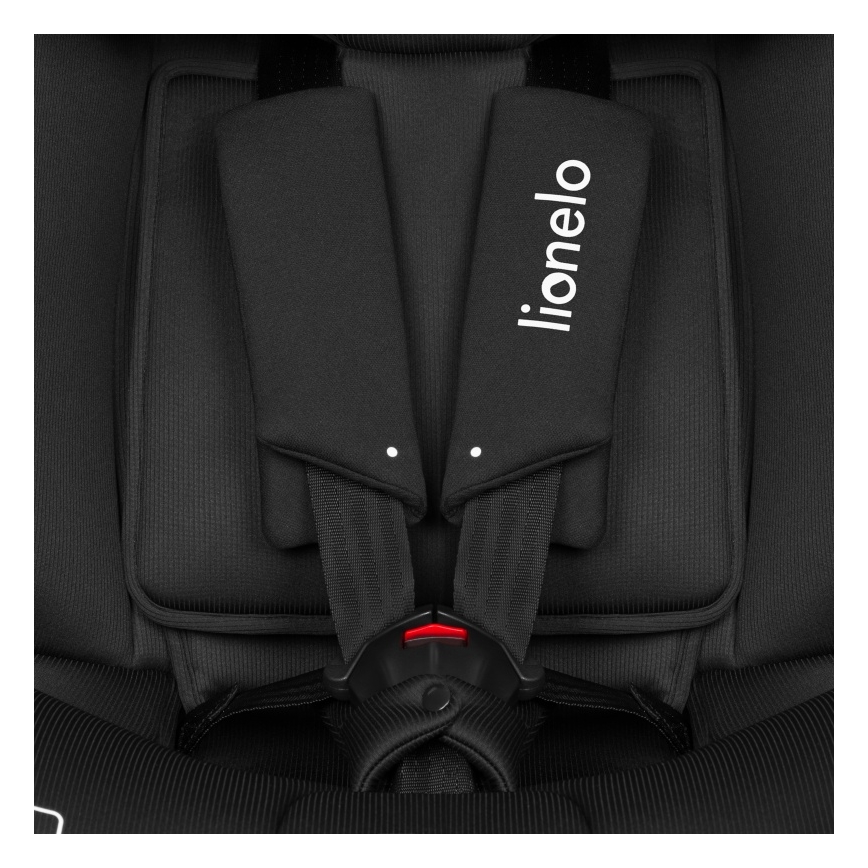 Lionelo - pööratav autoturvatool alusega BRAVE i-Size 40-150 cm Black Carbon