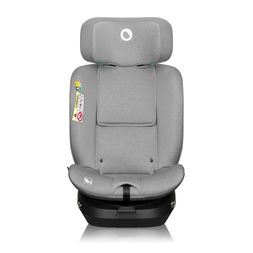 Lionelo - Pööratav autoturvatool alusega BRAVE i-Size 40-150 cm, kivihall