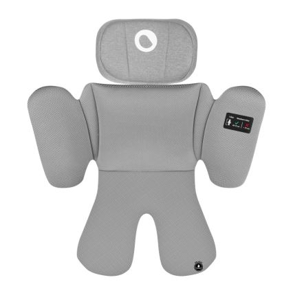 Lionelo - Pööratav autoturvatool alusega BRAVE i-Size 40-150 cm, kivihall