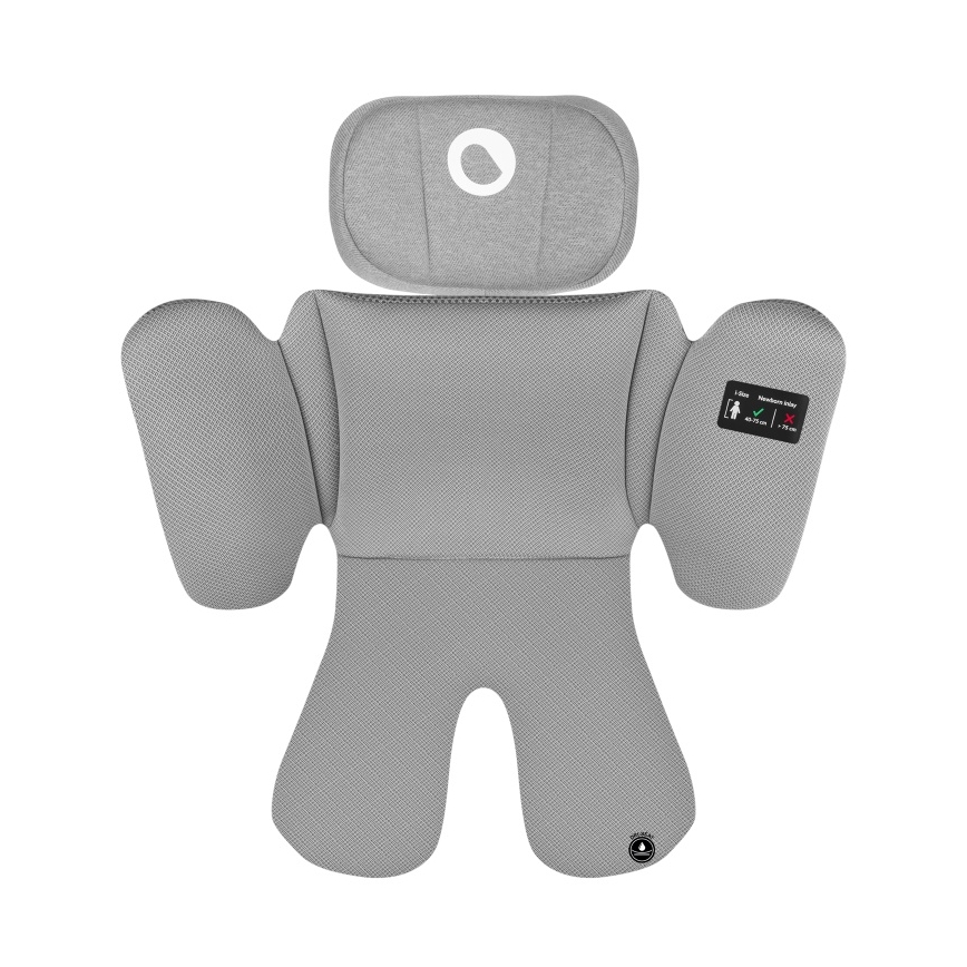 Lionelo - Pööratav autoturvatool alusega BRAVE i-Size 40-150 cm, kivihall