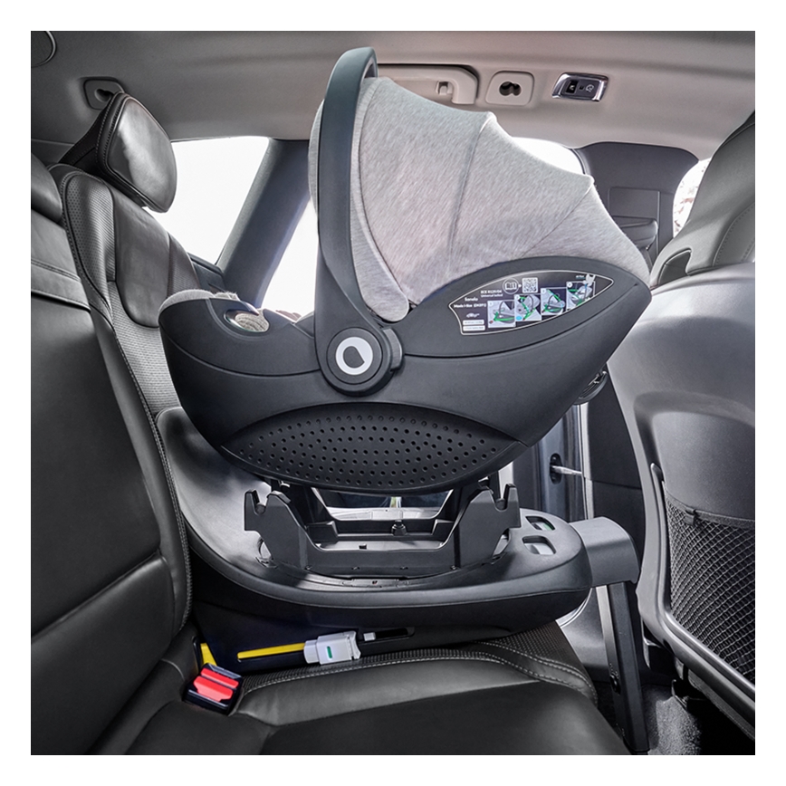 Lionelo - pööratav autoturvatool alusega MOXIE SET i-Size 40-87 cm beež Sand