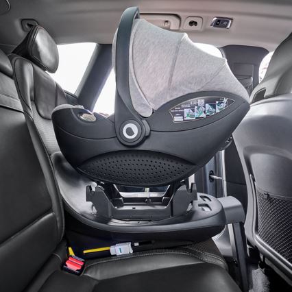 Lionelo - pööratav autoturvatool alusega MOXIE SET i-Size 40-87 cm liivbeež