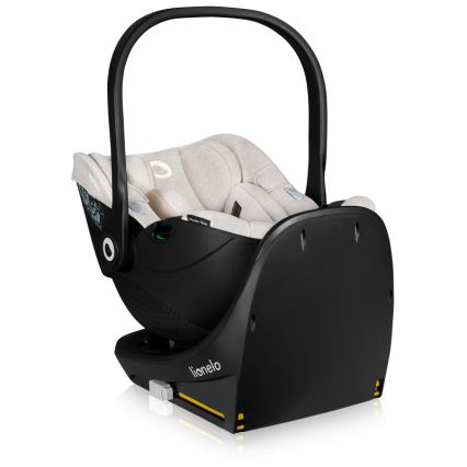 Lionelo - pööratav autoturvatool alusega MOXIE SET i-Size 40-87 cm liivbeež