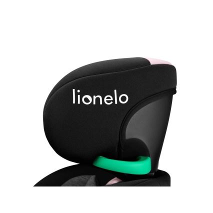 Lionelo - pööratav autoturvatool alusega NAVY i-Size 40-150 cm must/roosa
