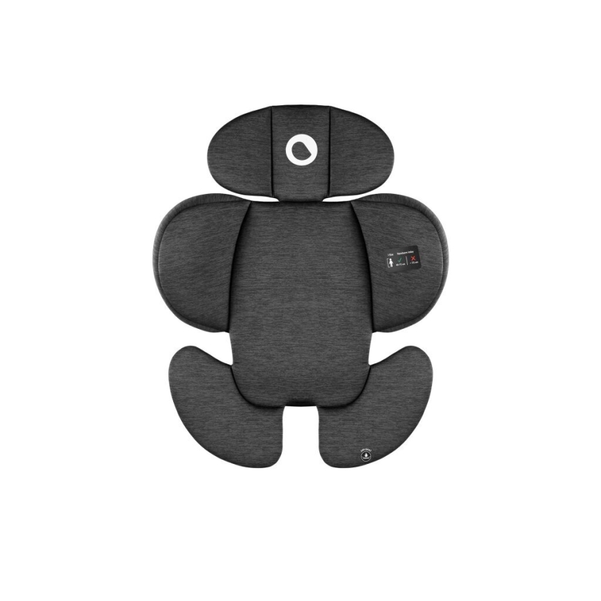 Lionelo - pööratav lapse turvatool alusega NAVY i-Size 40-150 cm must/punane