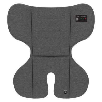 Lionelo - pööratav laste turvatool alusega HARPER i-Size 76-150 cm Black Carbon