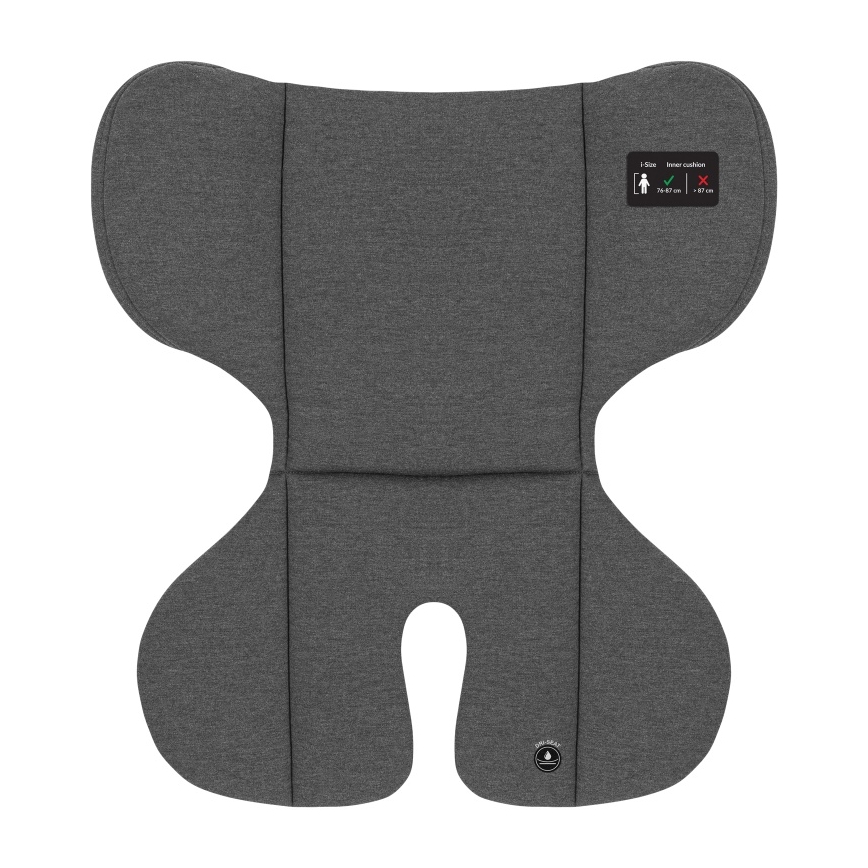 Lionelo - pööratav laste turvatool alusega HARPER i-Size 76-150 cm Black Carbon