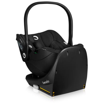 Lionelo - Pööratav laste turvatool alusega MOXIE SET i-Size 40-87 cm süsinikmust