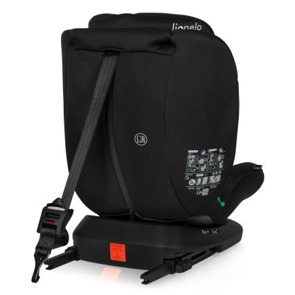 Lionelo - Pööratav laste turvatool BASTIAAN i-Size 40-150 cm koos alusega Roosa