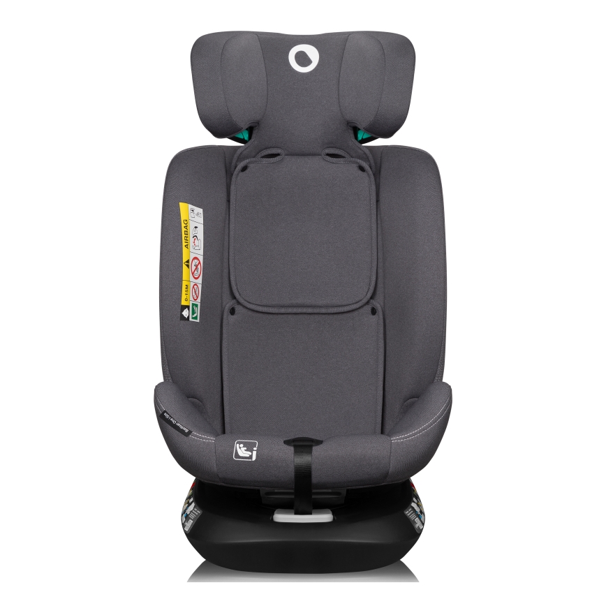 Lionelo - pööratav lapse turvatool alusega BASTIAAN ONE i-Size 40-150 cm Grey Stone