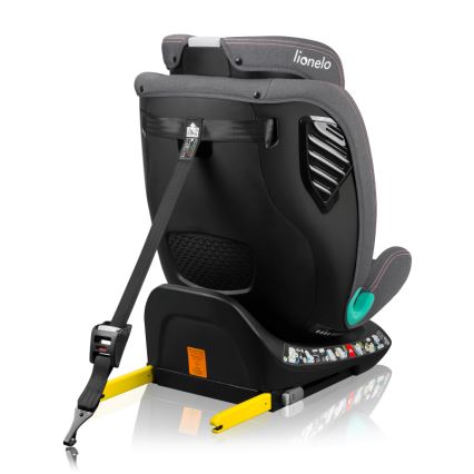 Lionelo - Pööratav turvatool alusega BASTIAAN ONE i-Size 40-150 cm roosa