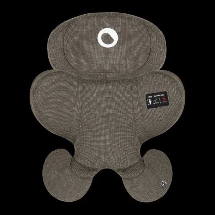 Lionelo - pööratav turvatool alusega HARMONY i-Size 40-150 cm must/oliivroheline