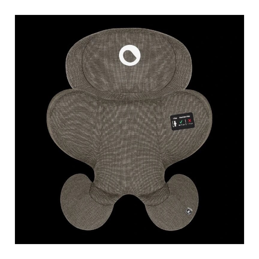 Lionelo - pööratav turvatool alusega HARMONY i-Size 40-150 cm must/oliivroheline