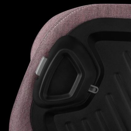 Lionelo - Pööratav turvatool alusega HARMONY i-Size 40-150 cm roosa