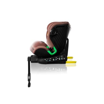 Lionelo - Pööratav turvatool alusega HARMONY i-Size 40-150 cm telliskivipunane