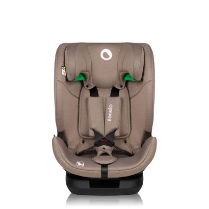 Lionelo - pööratav turvatool alusega LAVENDER i-Size 76-150 cm beež latte