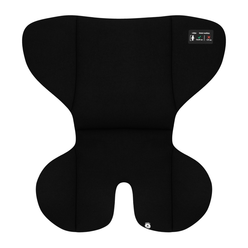 Lionelo - Pööratav turvatool alusega LAVENDER i-Size 76-150 cm Black Carbon