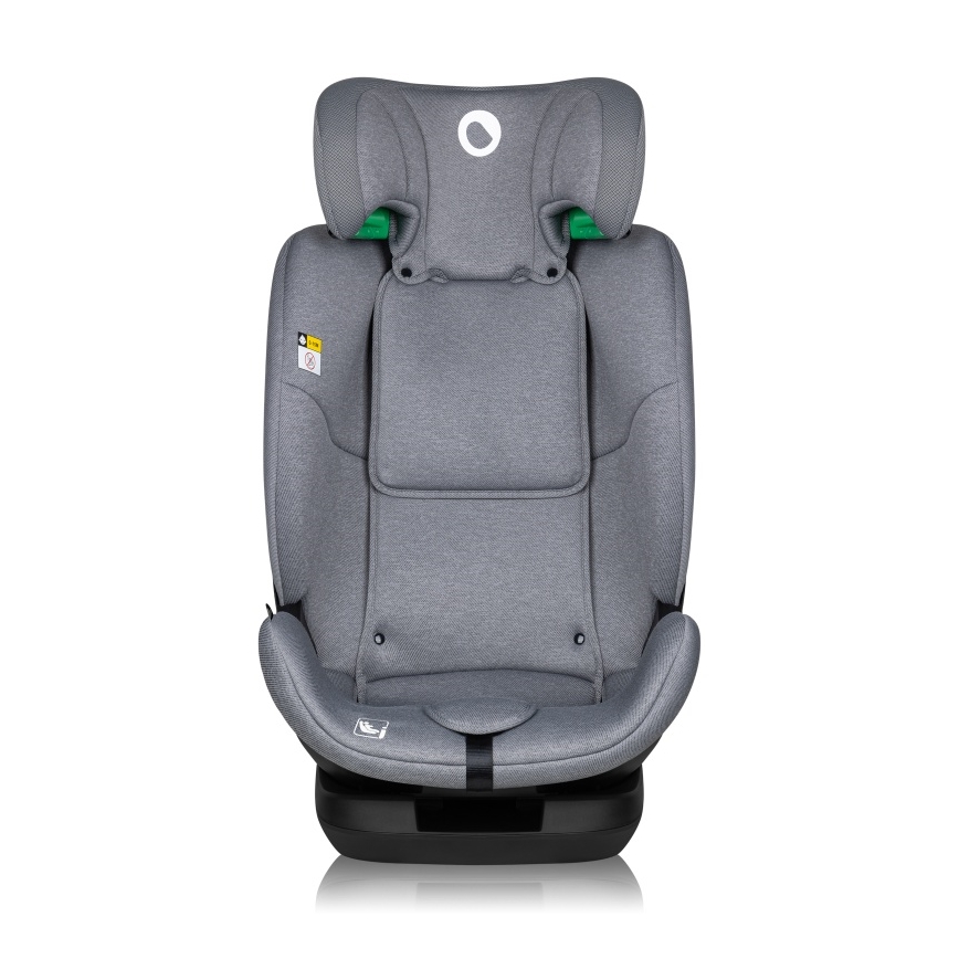 Lionelo - pööratav turvatool alusega LAVENDER i-Size 76-150 cm Grey Stone