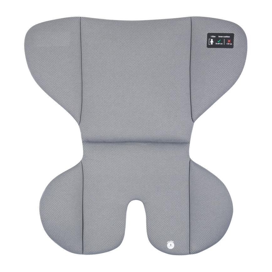 Lionelo - pööratav turvatool alusega LAVENDER i-Size 76-150 cm Grey Stone