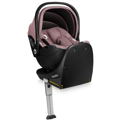 Lionelo - pööratav turvatool alusega MOXIE SET i-Size 40-87 cm roosa-mauve