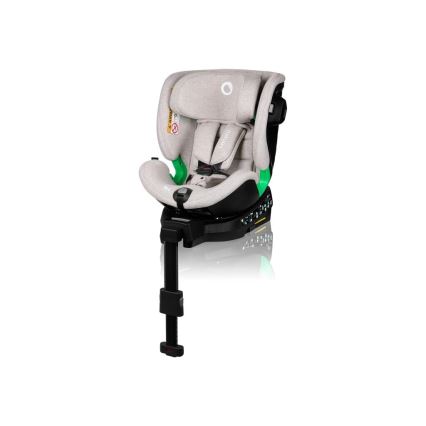 Lionelo - pööratav turvatool koos alusega HARMONY i-Size 40-150 cm beež