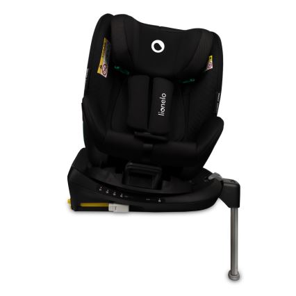 Lionelo - Pööratav i-Size turvatool alusega ANTOON PLUS 40-105 cm Black Onyx