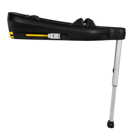 Lionelo - pöörlev turvatool ASTRID SET i-Size 40-87 cm alusega, must/hall