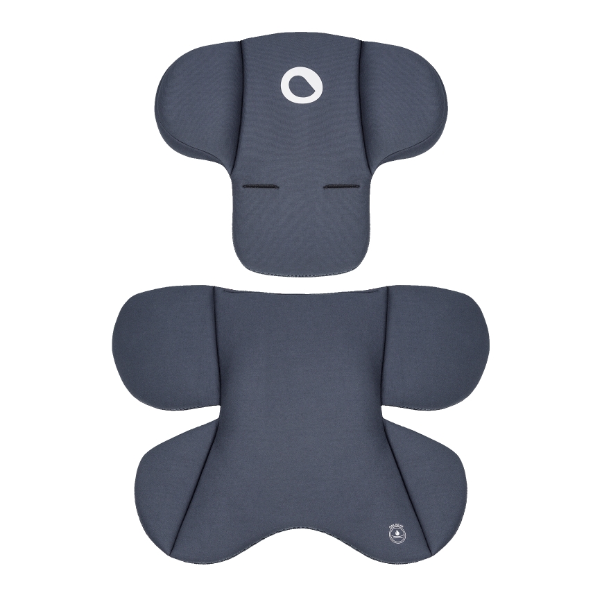 Lionelo - pöörlev turvatool ASTRID SET i-Size 40-87 cm alusega, must/hall