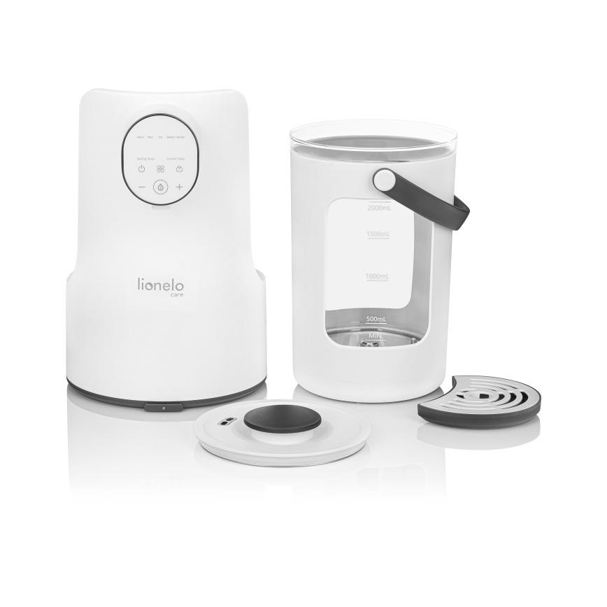 Lionelo - Pudeli soojendaja BABYPRESTO 1000W/230V valge