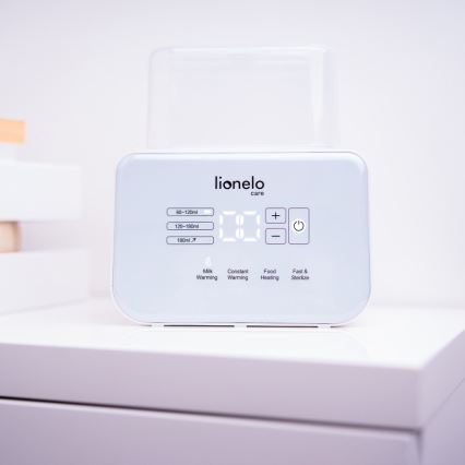 Lionelo - Pudelisoojendaja THERMUP DOUBLE 250W/230V valge