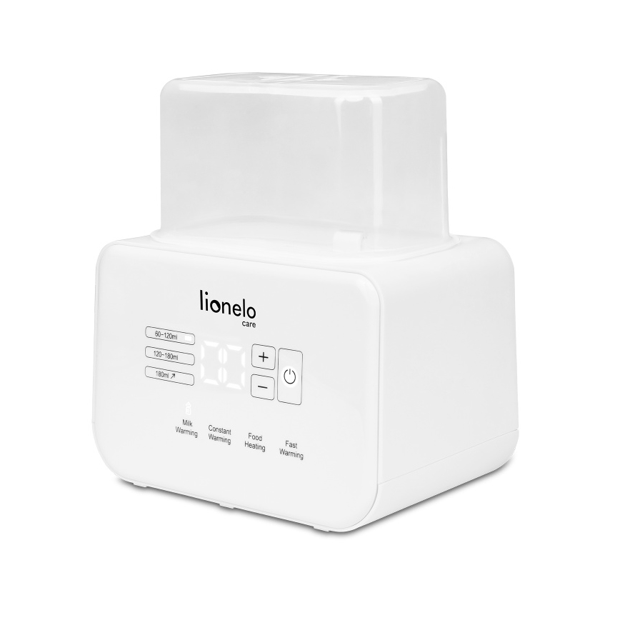 Lionelo - Pudelisoojendaja THERMUP DOUBLE 250W/230V valge