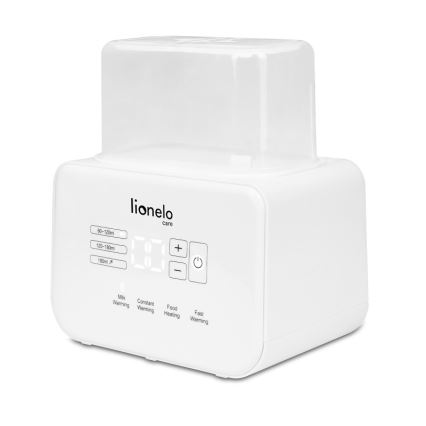 Lionelo - Pudelisoojendi THERMUP DOUBLE 250W/230V valge